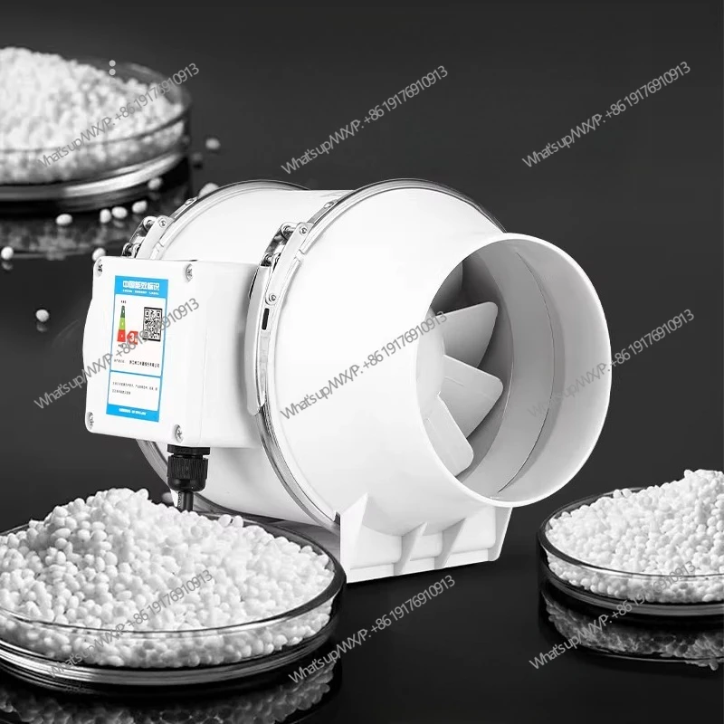 diagonal flow fan, strong silent supercharged bathroom ventilation fan, industrial pipeline exhaust fan, exhaust fan