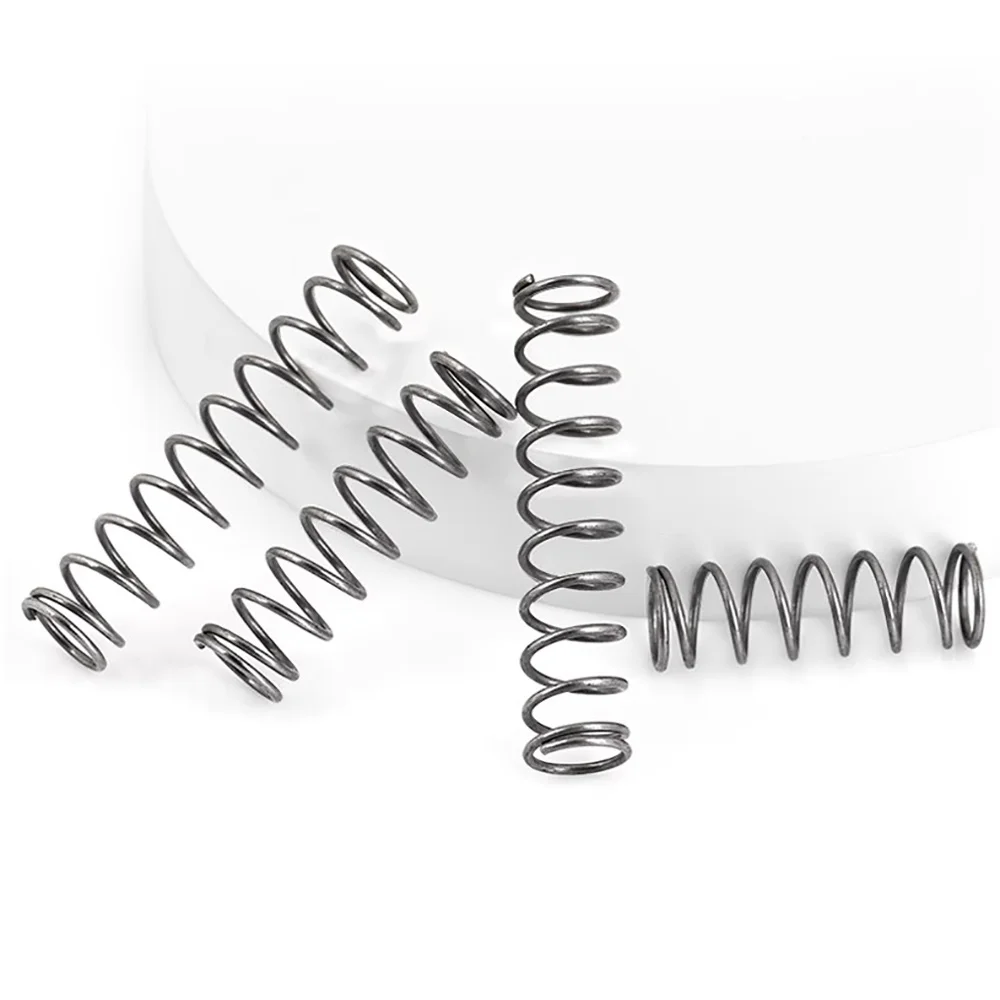 1Pcs 65Mn Compression Spring Diameter 0.5mm Cylidrical Coil Return Springs diameter 3mm-10mm Release Pressure Spring L5-50mm