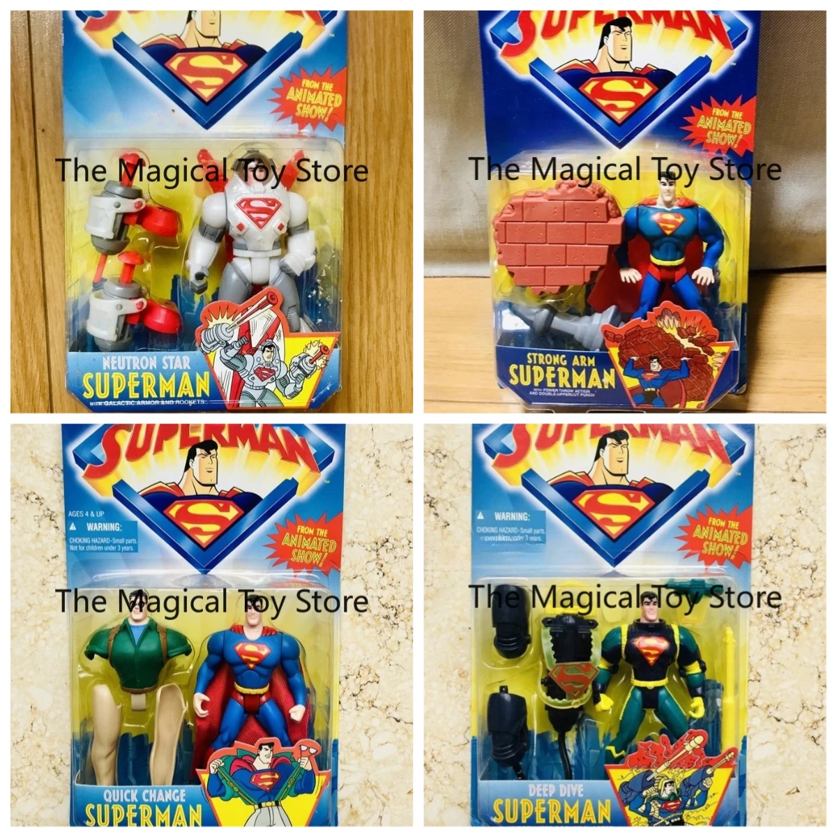 

Original Superman 1995 Animated Series Action Figure Model Boxed Toy Model Birthday Gift Collectible