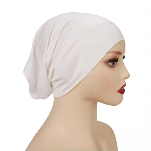 Cotton Modal Inner Hijab Undercap Muslim Turban Islam Underscarf Hijab Bonnet Soft Stretch HIjabs Tube Cap Turbante Mujer Hat - Image 35