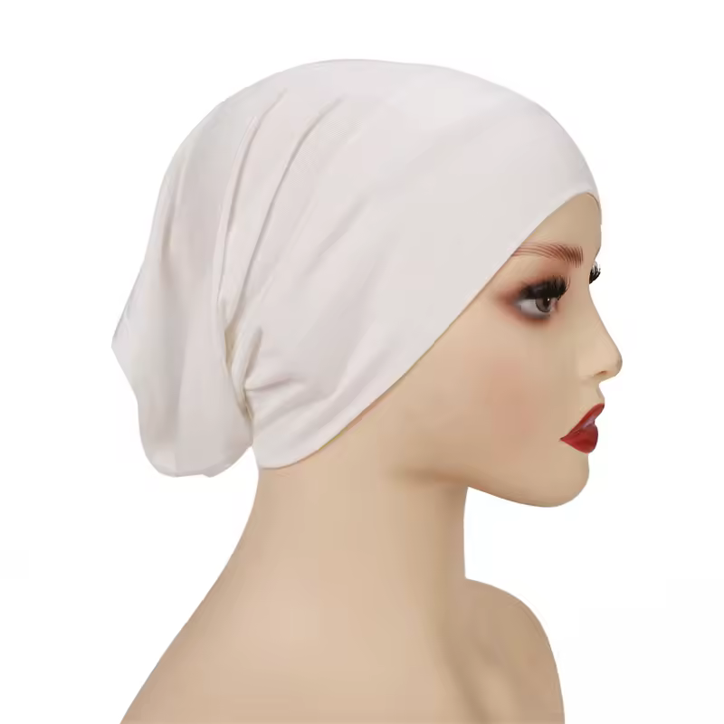 Cotton Modal Inner Hijab Undercap Muslim Turban Islam Underscarf Hijab Bonnet Soft Stretch HIjabs Tube Cap Turbante Mujer Hat - Image 35