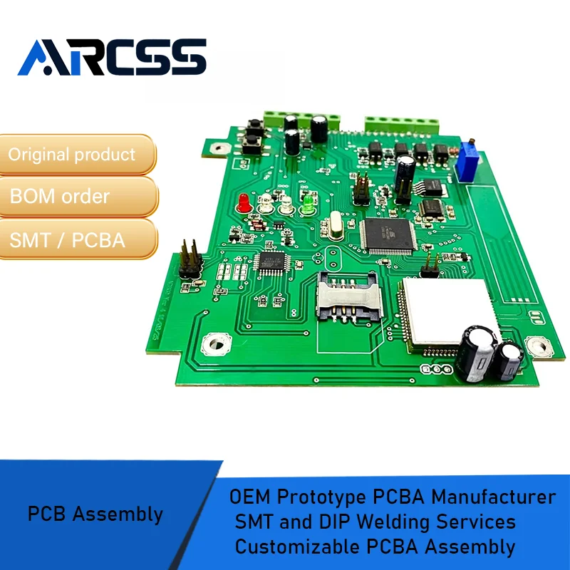 OEM النموذج PCBA الشركة المصنعة خدمات لحام SMT وDIP مجموعة PCBA القابلة للتخصيص