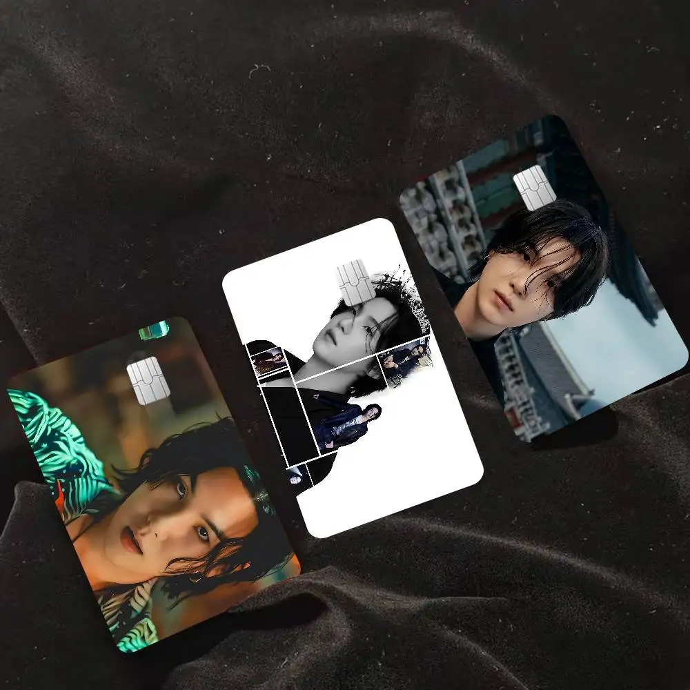 S-Suga Kpop A-Agust D 100% Hot Sale Amine Credit Debit Bank Card Bus Card Film Skin Sticker