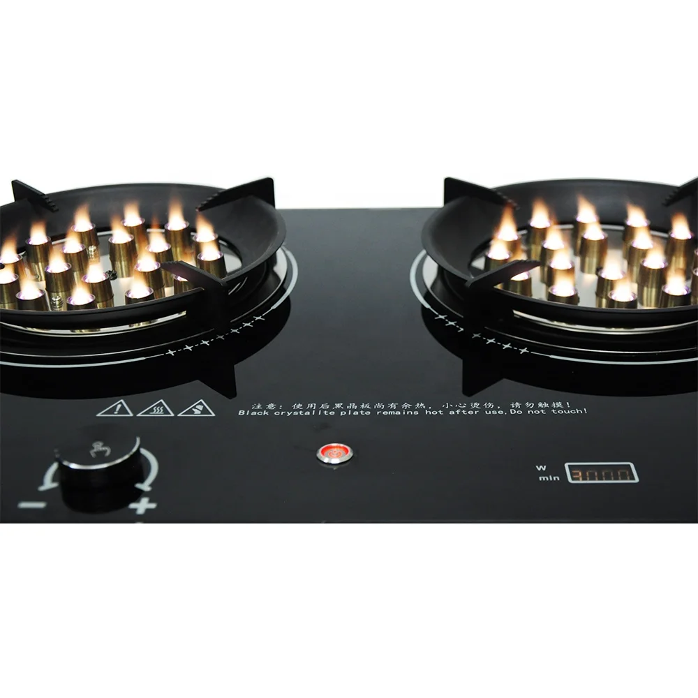 No Gas No Fuel 6000W Plasma Electric Flame Stove 2 Burner Energy Efficient Class A+++ Household & Car Use