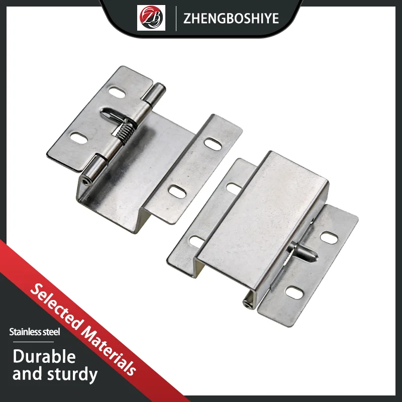 

Commercial 304 Stainless Steel Hinge Right Angle Bending Welding Hinge Mechanical Equipment Concealed Door