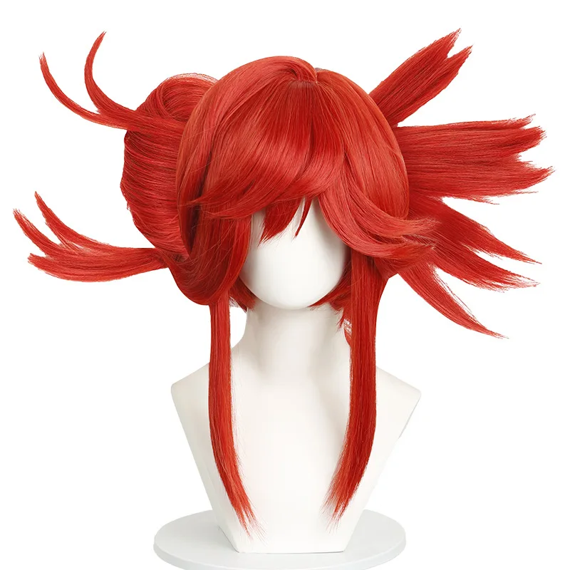 Li Glasur Cosplay Rose Net Perücke Anime Gachiakuta Haar Halloween Party Prop Perücken