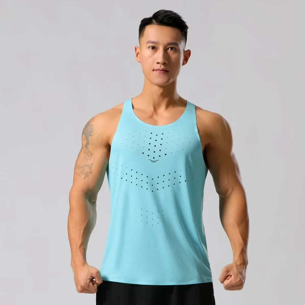 Męskie lekkie kamizelki do bie – Sleeveless Undershirt recenzja i cena