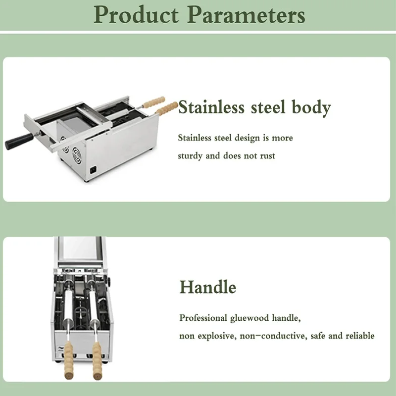 Multi Functional Bread Roll Machine Commercial Electric Chimney Cake Machine 110V 220V Bread Oven, Hot Selling Snack Machine