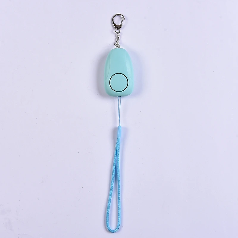 Безопасная звуковая персональная звуковая сирена для песни, персональная зарядка USB, персональная сирена 130 дБ, безопасная сирена с брелоком для женщин, пожилых людей, детей и перьев