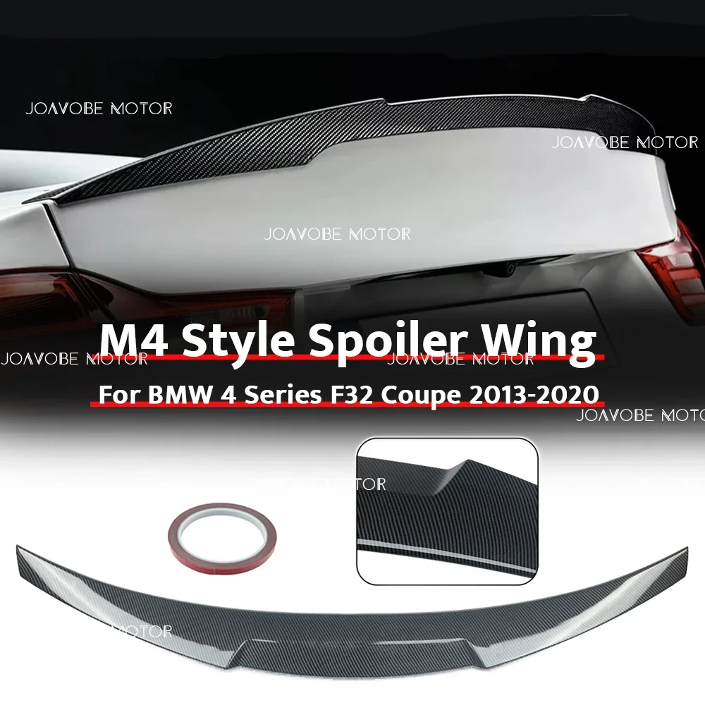 

Глянцевый карбоновый спойлер в стиле M4 для BMW 4 серии F32 Coupe 2013-2020