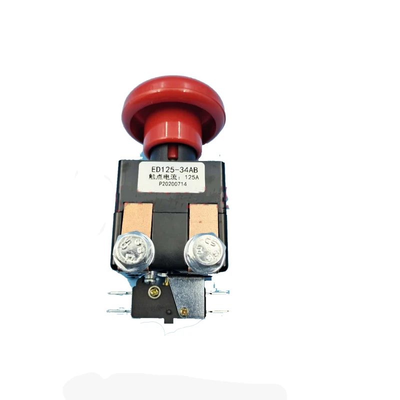 

Albright ED125 ED125-34 48V 125A Emergency Button Emergency Stop Switch Electric Forklift Pallet Truck Golf Parts