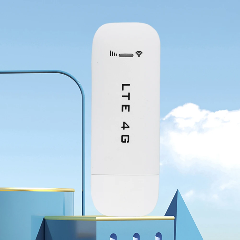 4G LTE Wireless USB Dongle Portable Mobile Broadband 150Mbps High Speed Modem Stick with SIM Card Slot for Laptops Notebooks