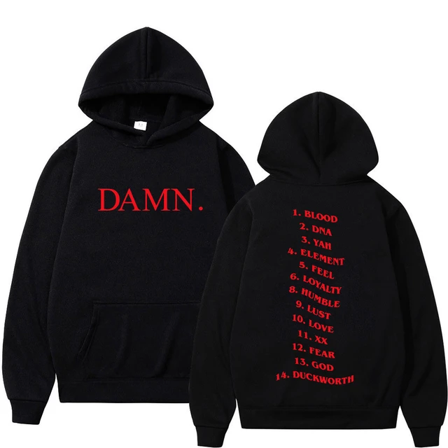 Verdammt Rapper Kendrick Lamar Hoodies Pglang Mr Moral & Die Große Stepper  Album Tracklist Sweatshirt Männer der Frauen der Hüfte hop Hoodie -  AliExpress