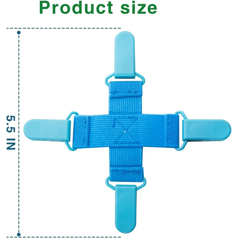 عبوتان من ملاءات السرير لفك تشابك السرير تقلل من تشابك الغسيل، وتضمن نعومة ملاءات السرير/أغطية اللحاف/البطانيات #6