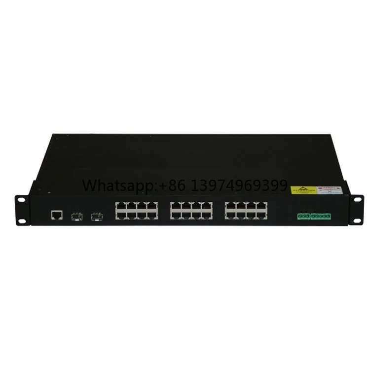 InMax Manufacturer  P3626 2G+24 Ports Gigabit PoE Fiber Optic Ethernet Switch