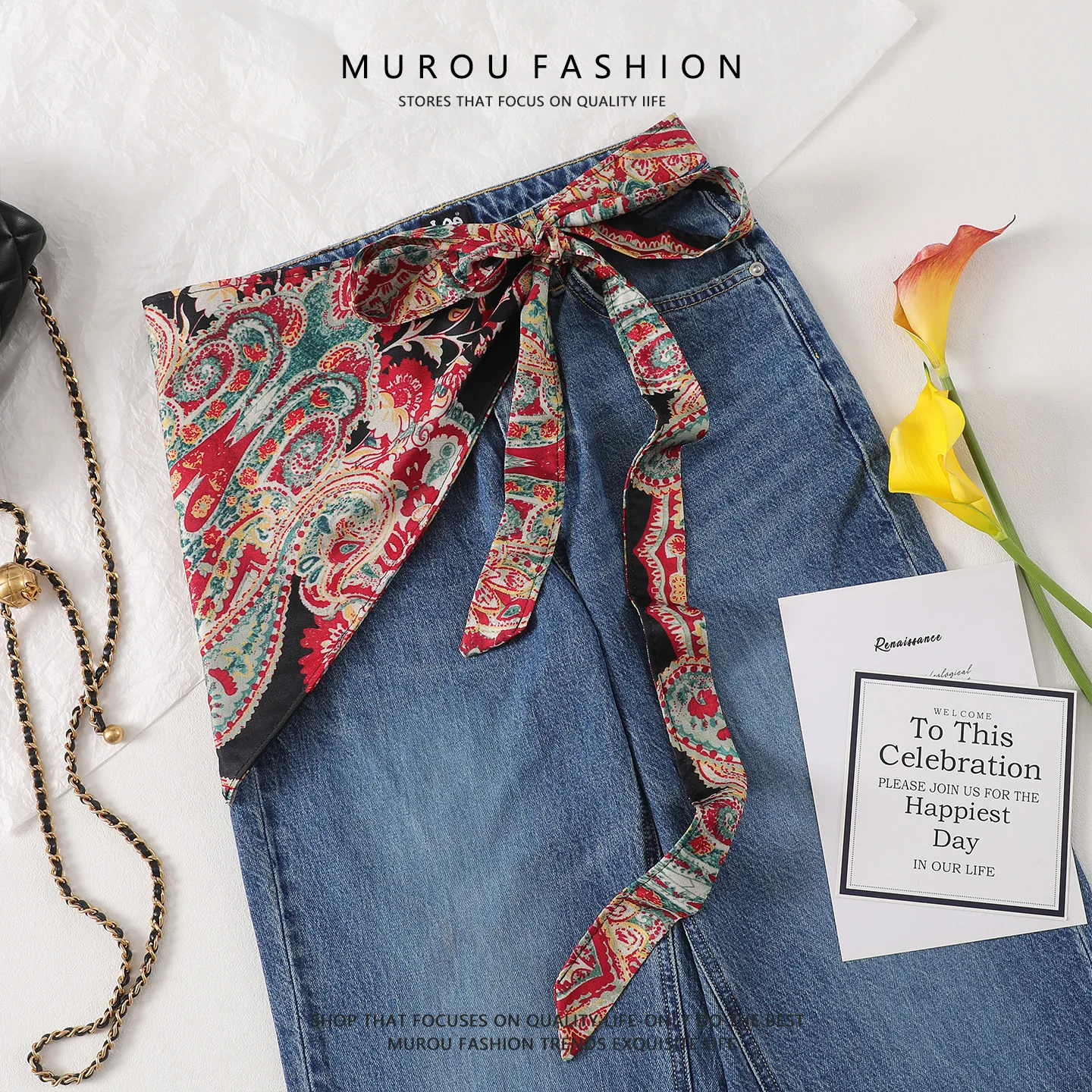 Echarpe-retro-a-motif-paisley-ceinture-triangulaire-bandana-a-nouer-pour-jeans-ceinture-de-hanche-boheme-ceinture-carree-multifonctionnelle-de-voyage