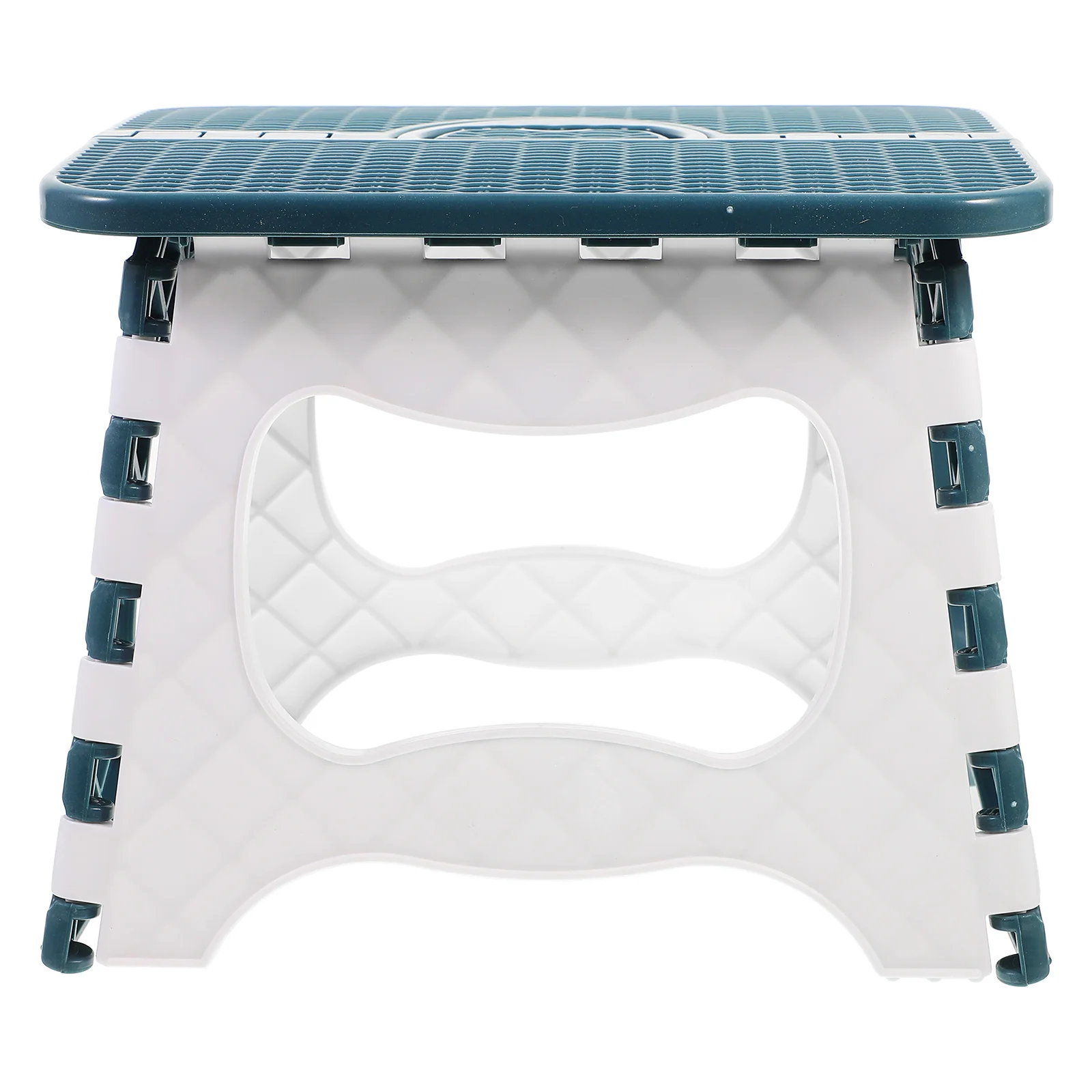 Foot Stool Folding Chairs Portable Fishing Foldable Plastic Footstool Adults Step Grey Child