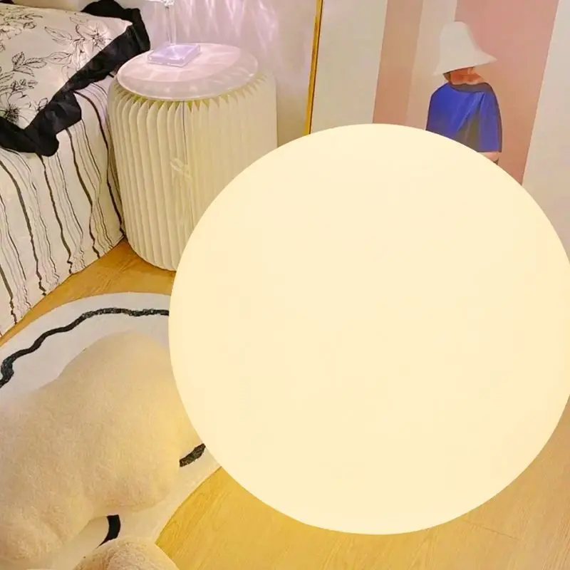 الراتنج LED ضوء الليل ثلاثي الألوان توقيت ضوء الليل الحديثة الحد الأدنى غرفة نوم السرير مصابيح الإضاءة غرفة اكسسوارات الديكور