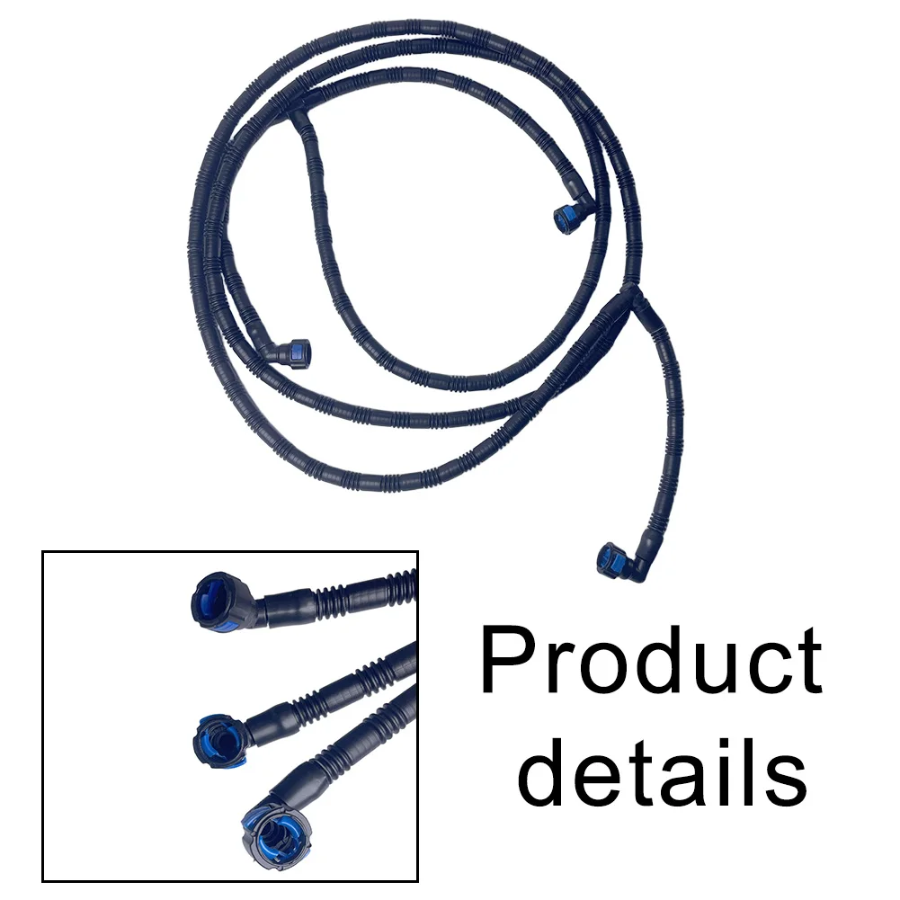 Front Bumper Hose Headlight Washer Non-deformation Wear-resistant Practical Design OEM 80D955970 Vehicle Cleaning