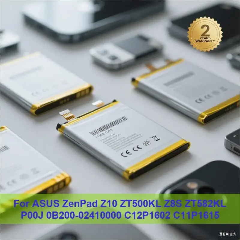 

Battery For ASUS ZenPad Z10 ZT500KL Z8S ZT582KL P00J 0B200-02410000 C12P1602 C11P1615