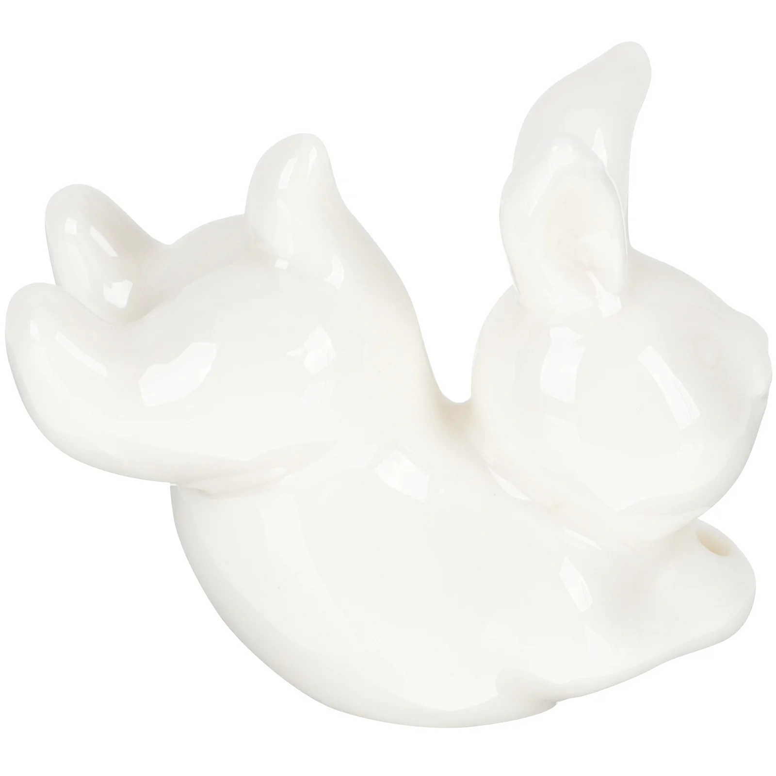 

Ceramic Incense Stick Holder Bunny Incense Burner Decorative Rabbit Statue for Yoga Office Living Room Aromatherapy