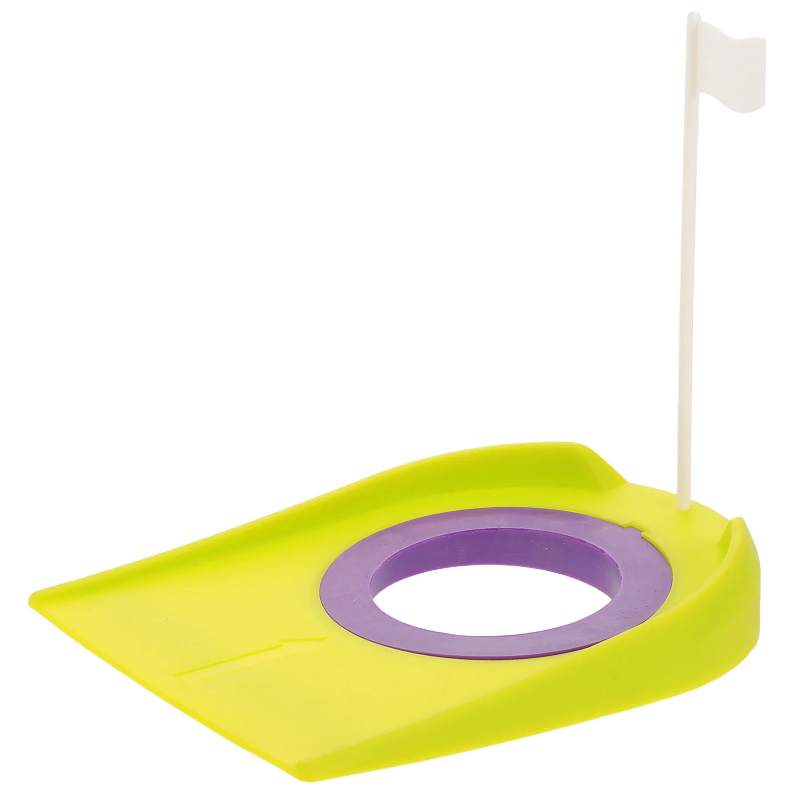 

6pcs Golf Practice Cup: Realistic Green Indoor Putting Mat For Home Office Backyard Portable Putter Training Aid, Putting