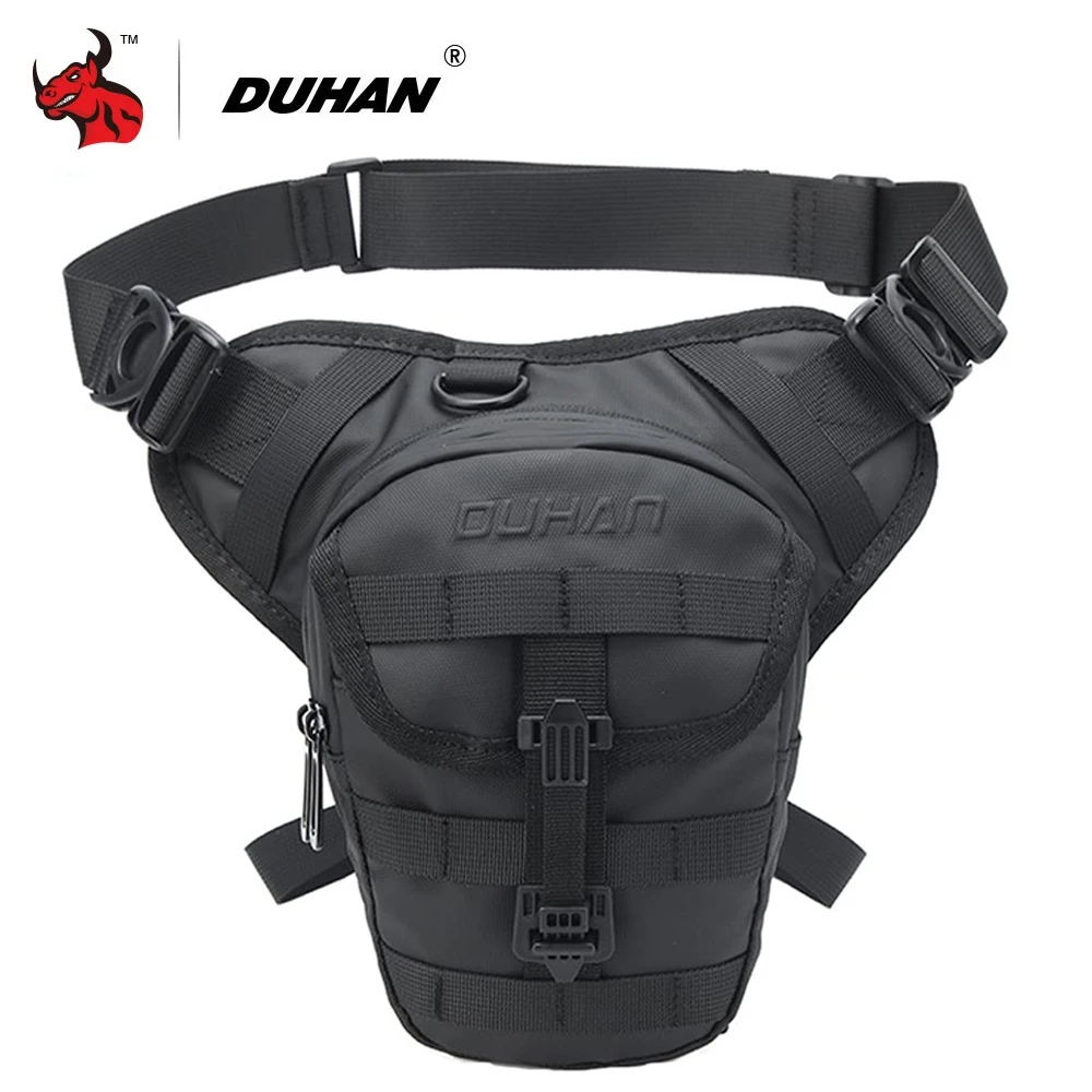 

DUHAN New Motorcycle Drop Leg Bag Hip Bum Motocross Multifunctional Bag Outdoor Waist Bag Motorbike Riding Chest Bag