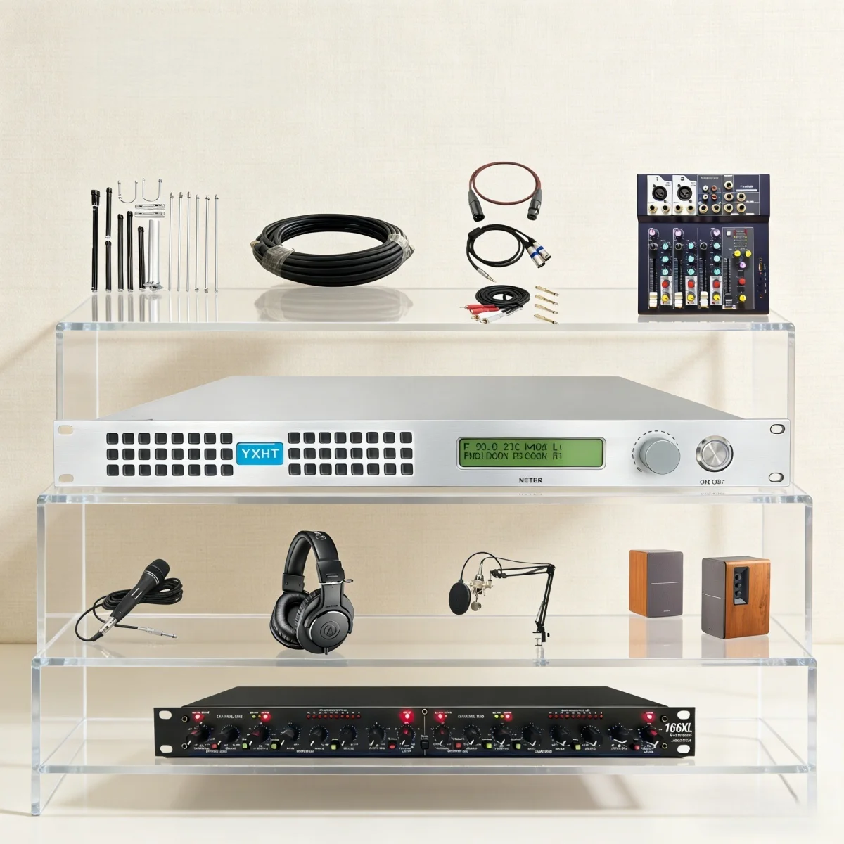 Community YXHT-1, 15W FM Transmitter Complete Broadcast Kit, Emergency Alert System, Full Solution, High Reliability