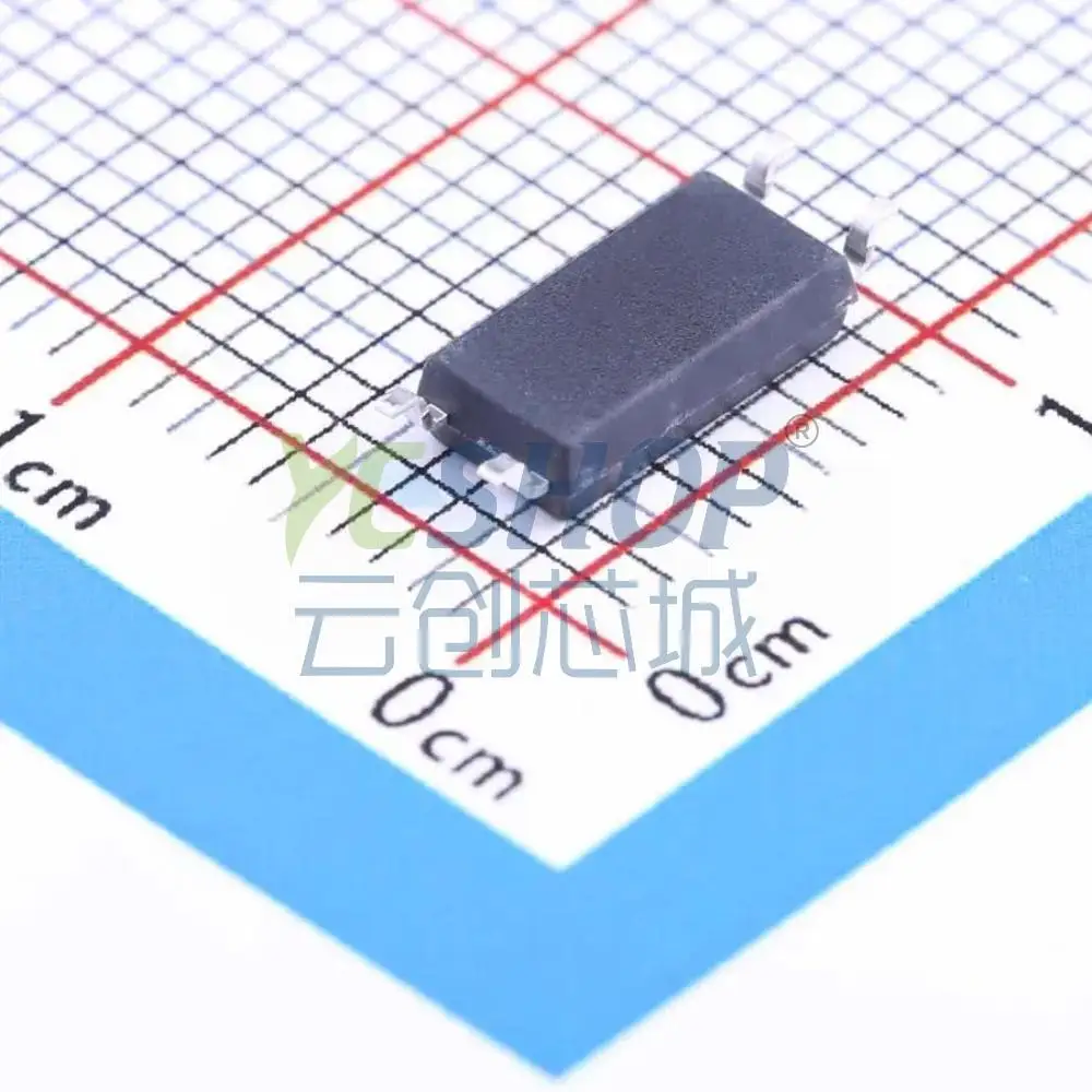 VOL617A‑3X001T Phototransistor Optocoupler 5000Vrms Isolation 4‑SMD Gull‑Wing SMD Optoisolator