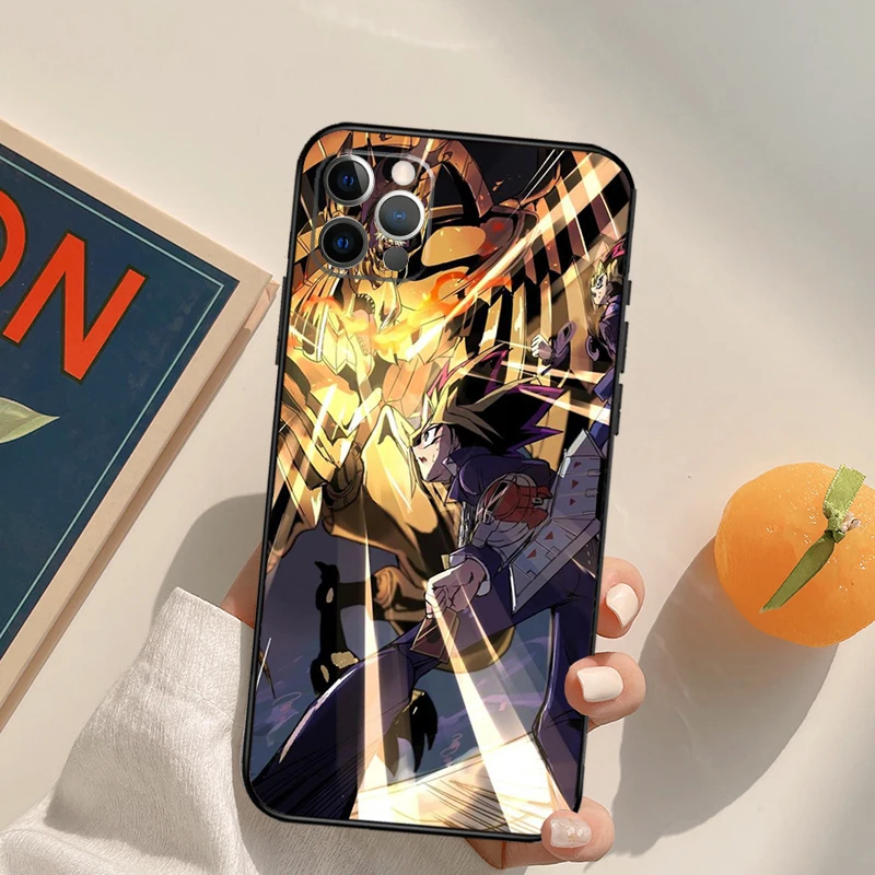 Yu gi oh yugioh Duel Monsters Cover Case For iPhone 16 15 14 13 12 11 Pro Max XS XR X 12 13 Mini 16 15 Plus Fundas