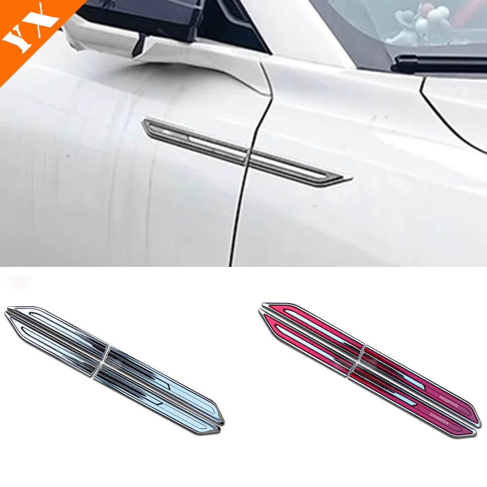 

For changan lamore 2024 2025 accessories Car Fender Cover Car Windshield Spoiler Trim Exterior Moulding Carbon Look Garnish