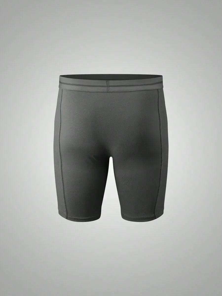 

Mens Long Leg Sports Boxer Shorts Cotton Blend Breathable Anti-Abrasion