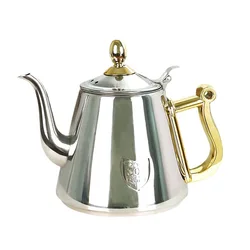Thick 1.2L SUS304 stainless steel coffee pot water bottle tea device french press coffee pot milk fashion pot