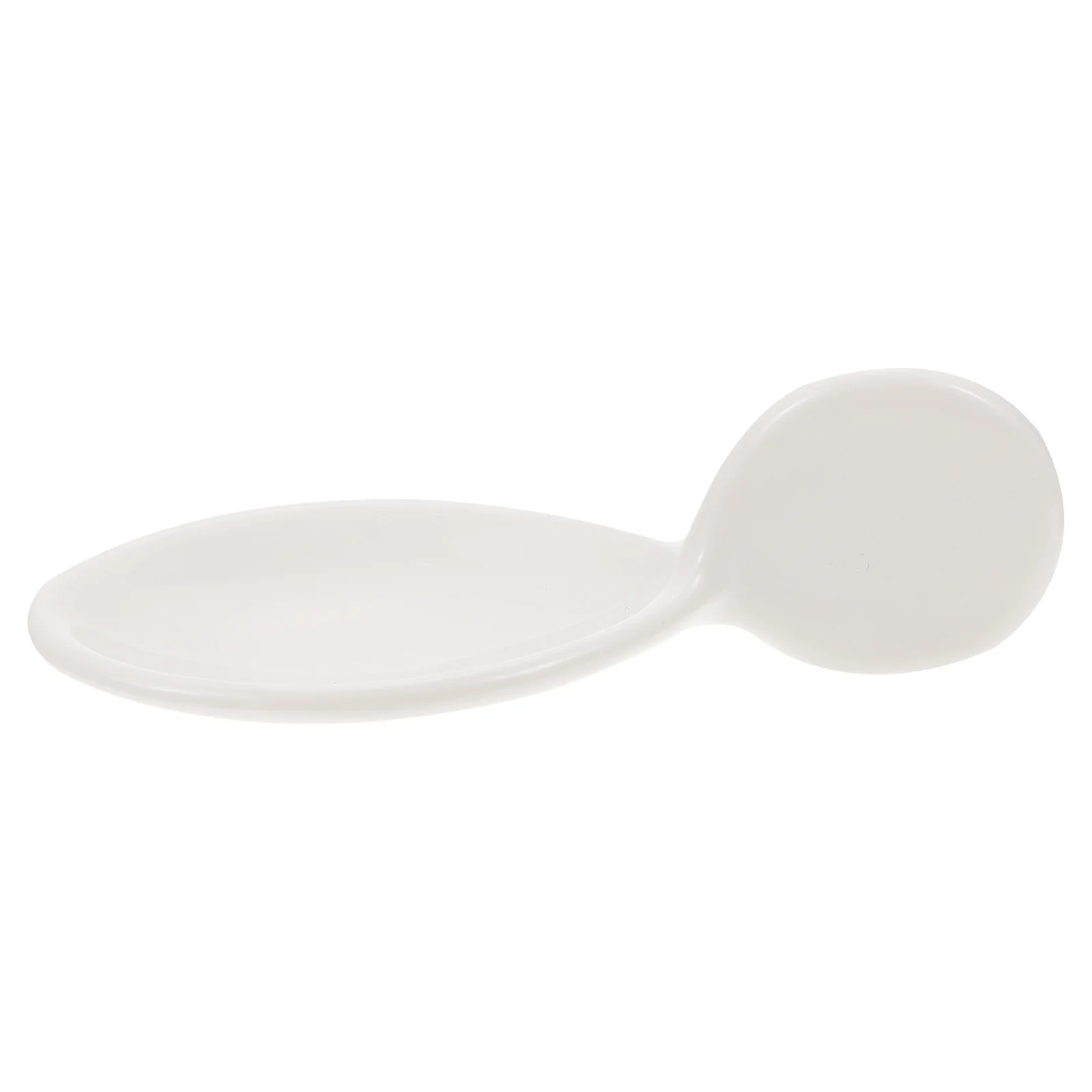 Cuchara de cerámica para Caviar, trufa negra, elegante utensilio para servir, palillos, descanso, plato para salsa, vajilla creativa para el hogar, 1 Uds.