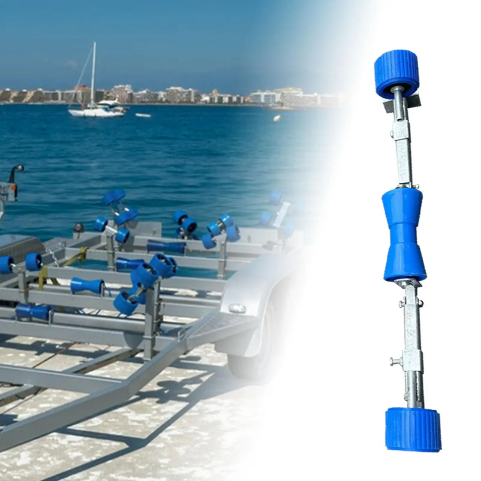 Boat Trailer Roller Convenient Installation Generic Marine Anchor Bracket for Trailer Marine Speedboat Yacht Accessory premium