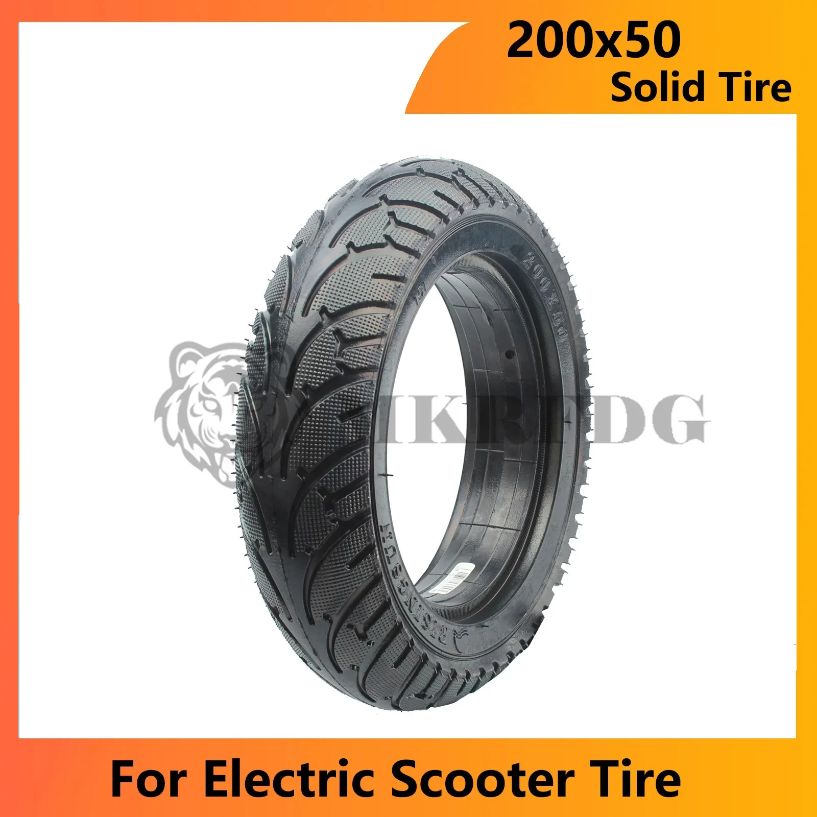 200x50 Solid Tire For Speedway mini 4 Pro Rear Wheel 8 Inch Electric Scooter RISINGSUN Tire