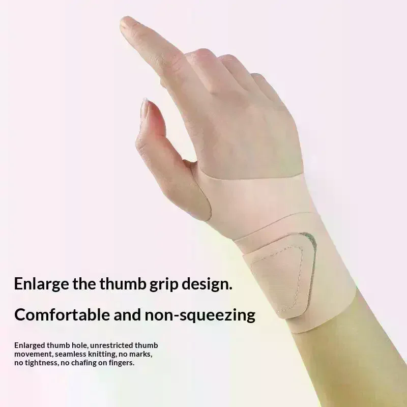 2*Adjustable Wrist Strap Ultra Thin Pain Relief Breathable Support For Gym Exercise Arthritis Carpal Tunnel