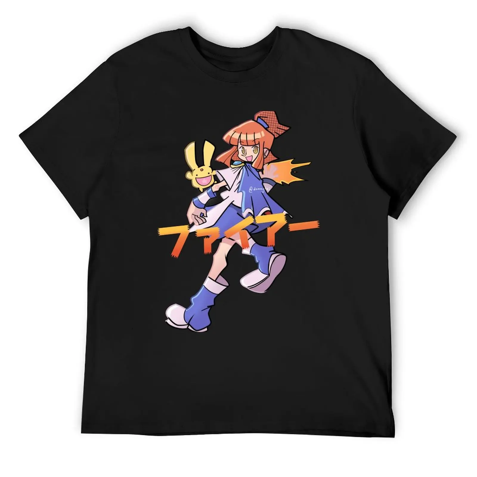 

Puyo Puyo Arle FIRE! (Japanese) T-Shirt croswit shirt man heavyweights street wear t shirts for men graphic