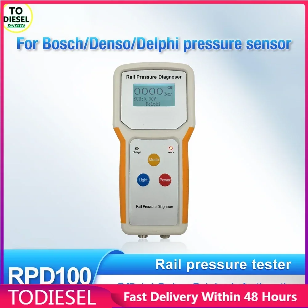 RPD100 CR-A CR Common Rail Pressure Diagnoser Tester for Delphi  Bosch Denso Sensor Pressure Sensor Tester Auto Repair Diagnoser