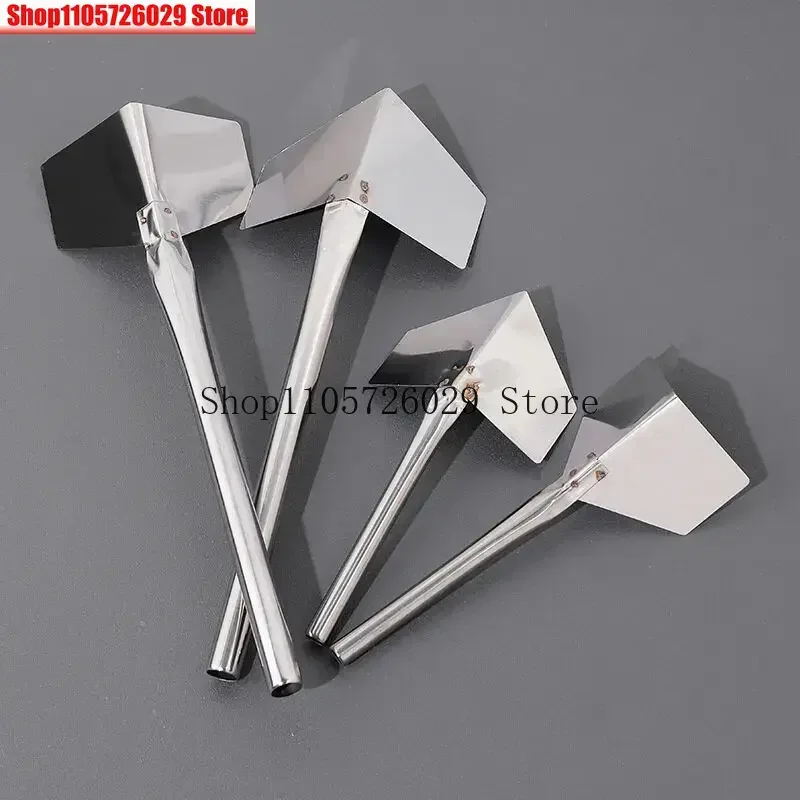 4Pcs Construction Tools Stainless Steel Putty Knife Drywall Scrapers Hand Tool Inside Outside Corner Scraping Yin Yang Puller