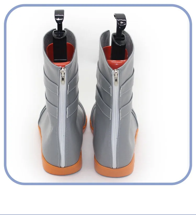 オーガスタコスプレ靴 PU レザー靴ハロウィンカーニバルブーツアニメ GACHIAKUTA アクセサリーコスプレ小道具カスタムメイド