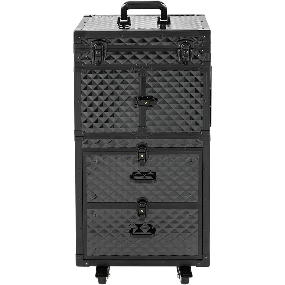 

Rolling Makeup Rolling Train Cosmetic Professional Barber Supplies Hairdressing Tools Storage