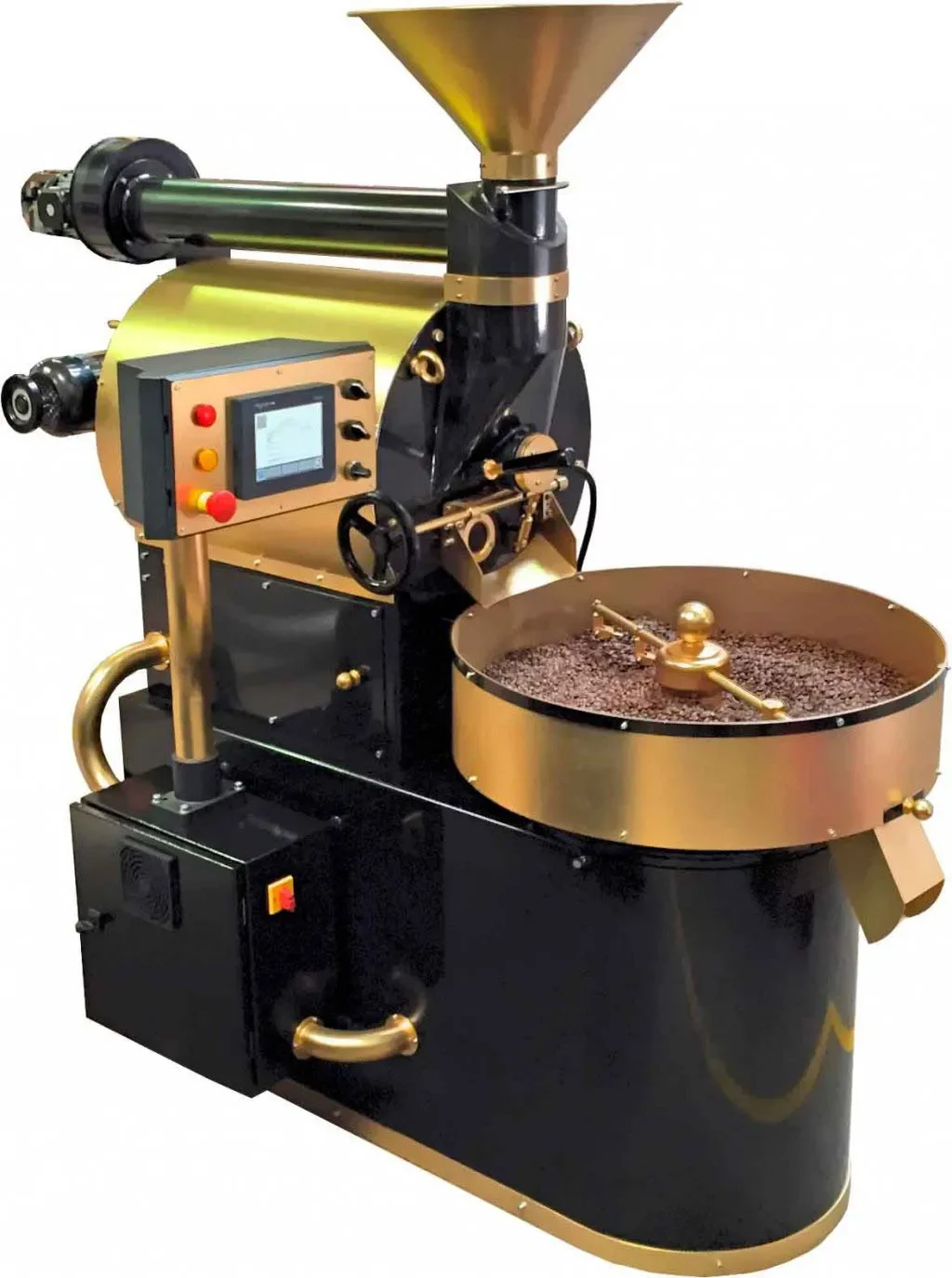 Torrefazione caffè con torrefazione elettrica e a gas, diverse dimensioni