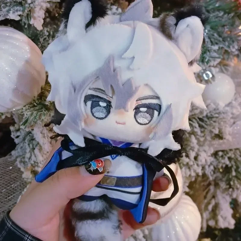 Muñeco  Peluche  10 cm l Anime Arknights, SilverAsh, Kawaii,  Algodón Suave, con Cuerpo  Estrella  Mar, Mini Figura  Dibujos Ani
