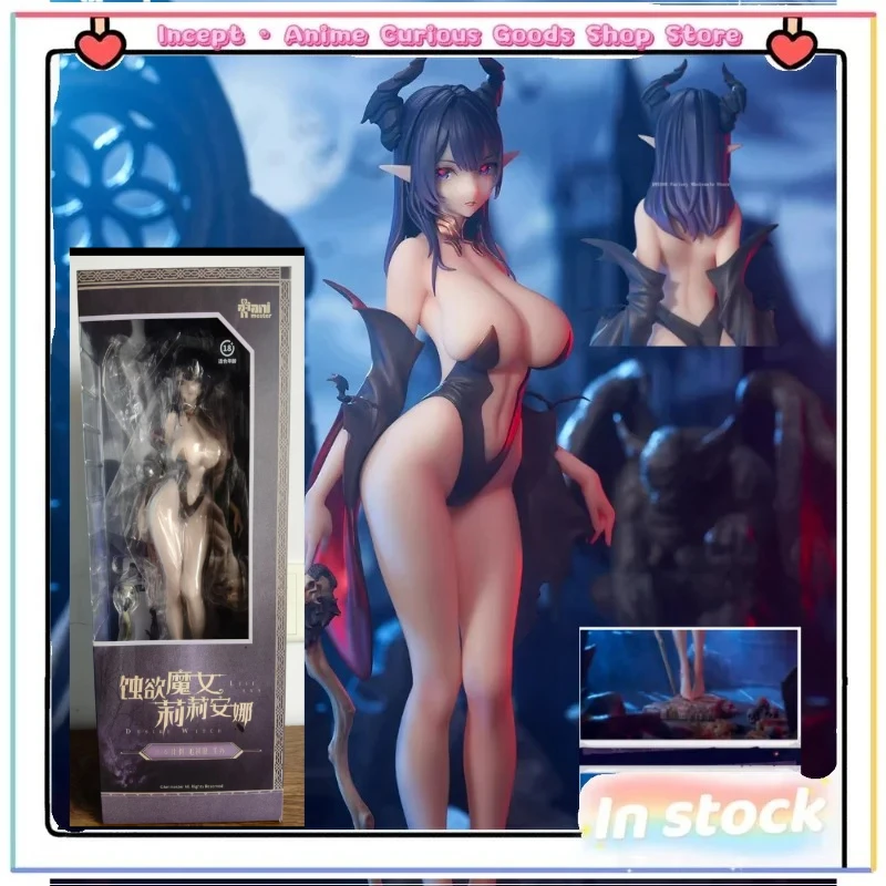 

In Stock Anime Craftsman SexyLily Witch Anna Goddess Hand-made Ornaments Doll Model Nuclear Gold Model Ornaments Collection Gift