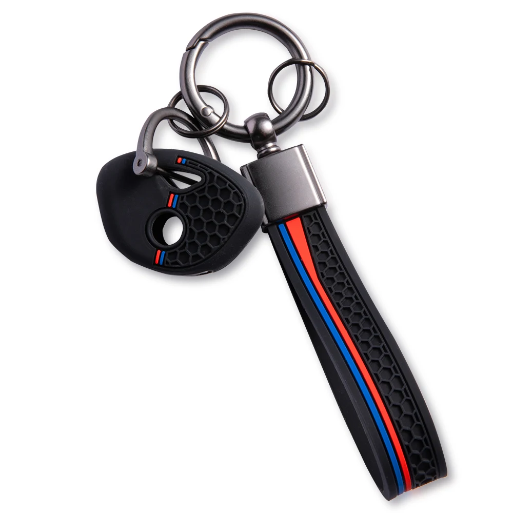 Keychain Motorcycle Silicone Key Cover Case Protection For K1200R K1200S R1200RT K1300R K1300S S1000RR F650GS F800GS F800GT