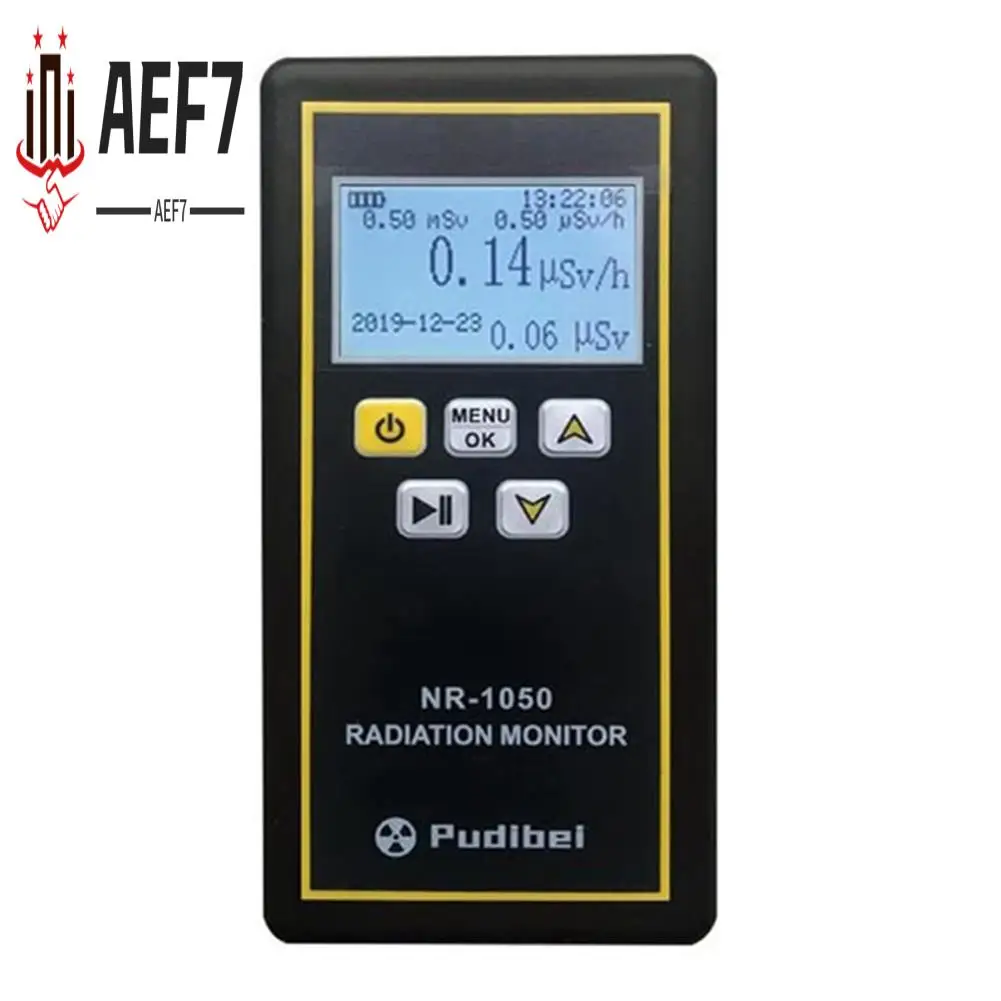 AEF7-Pudibei NR-1050 Handheld Nuclear Radiation  LCD Display Household Radioactive Tester