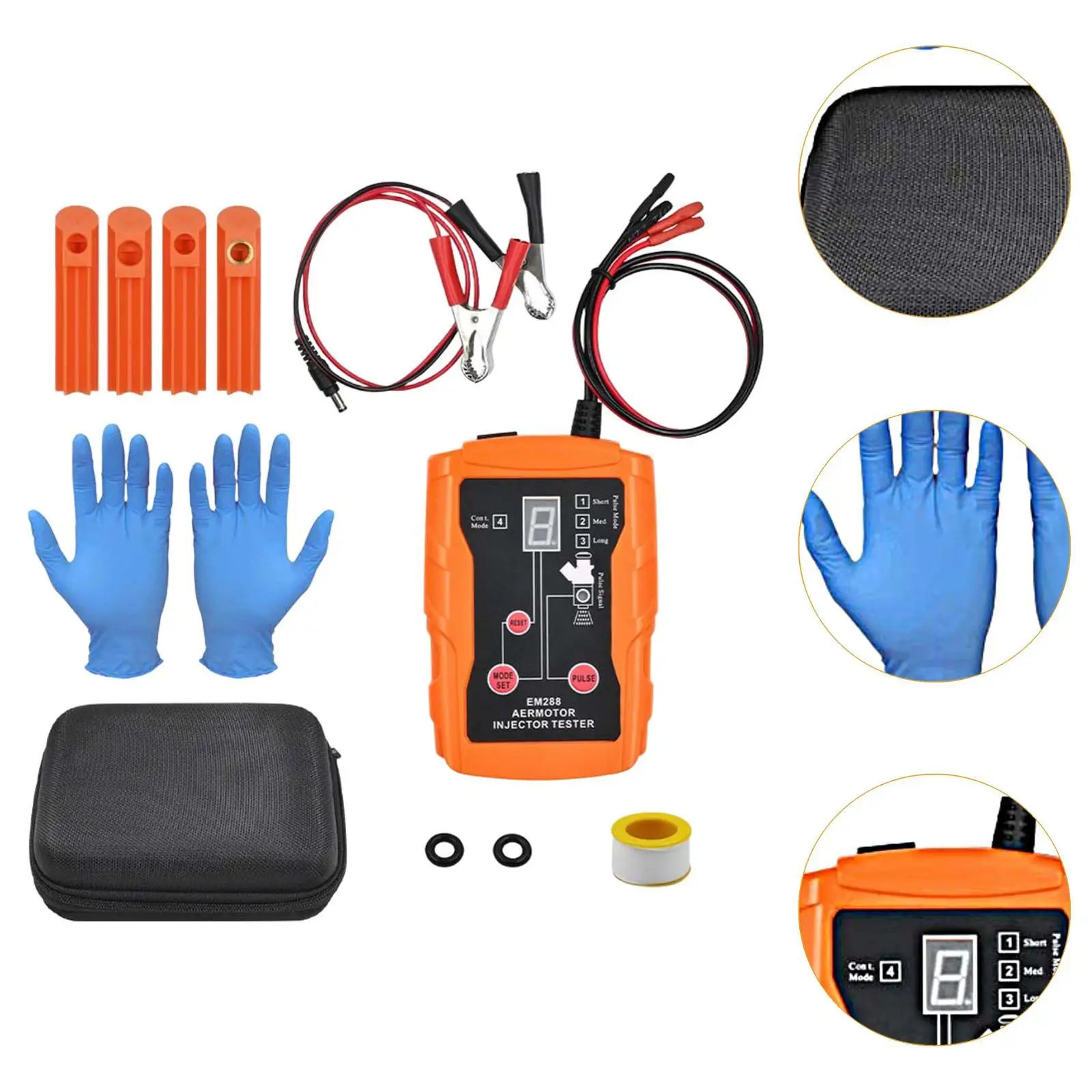2 Fuel Injector Test Simultaneously Car Diagnostic Tool Multifunctional Automotive Tester for Engine Maintenance Universal