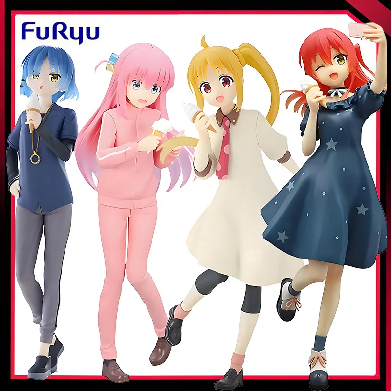 

In Stock Original FuRyu Trio-Try-It Bocchi The Rock! Kita Ikuyo Yamada Ryo Ijichi Nijika PVC Model Decoration Action Figure Toys