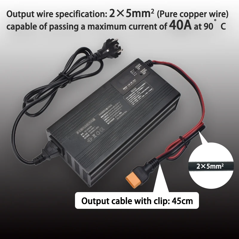 12V 24V 30A 14.6V 29.2V 12.6V 29.4V 13.8V 27.6V Lifepo4 /Lithium/Lead Acid Battery General Charger Anti-polarity protection